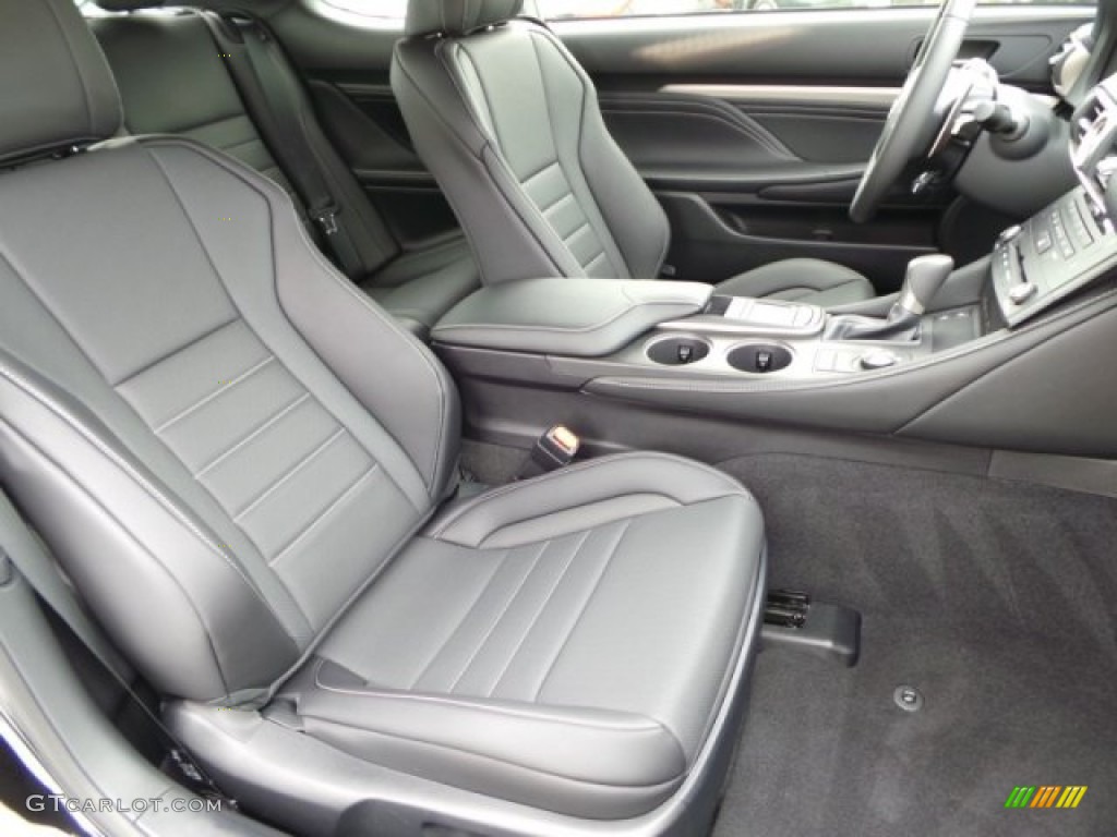 2015 Lexus RC 350 Front Seat Photos