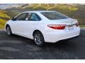 2015 Super White Toyota Camry SE  photo #3