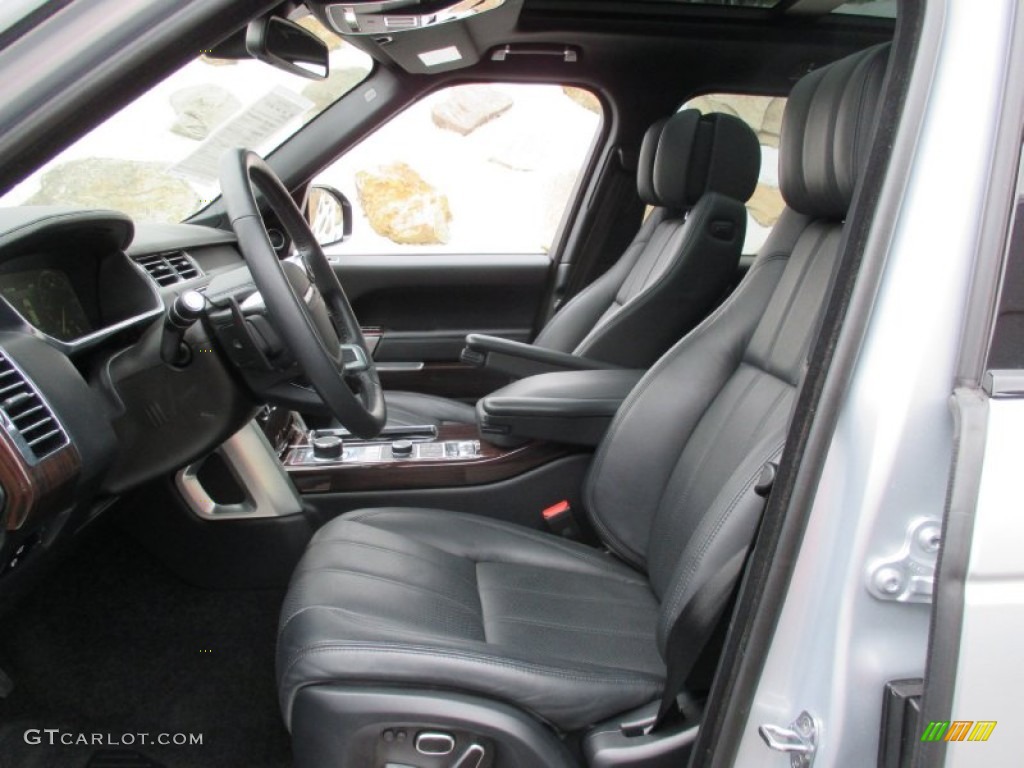 2014 Range Rover HSE - Indus Silver Metallic / Ebony/Ebony photo #12