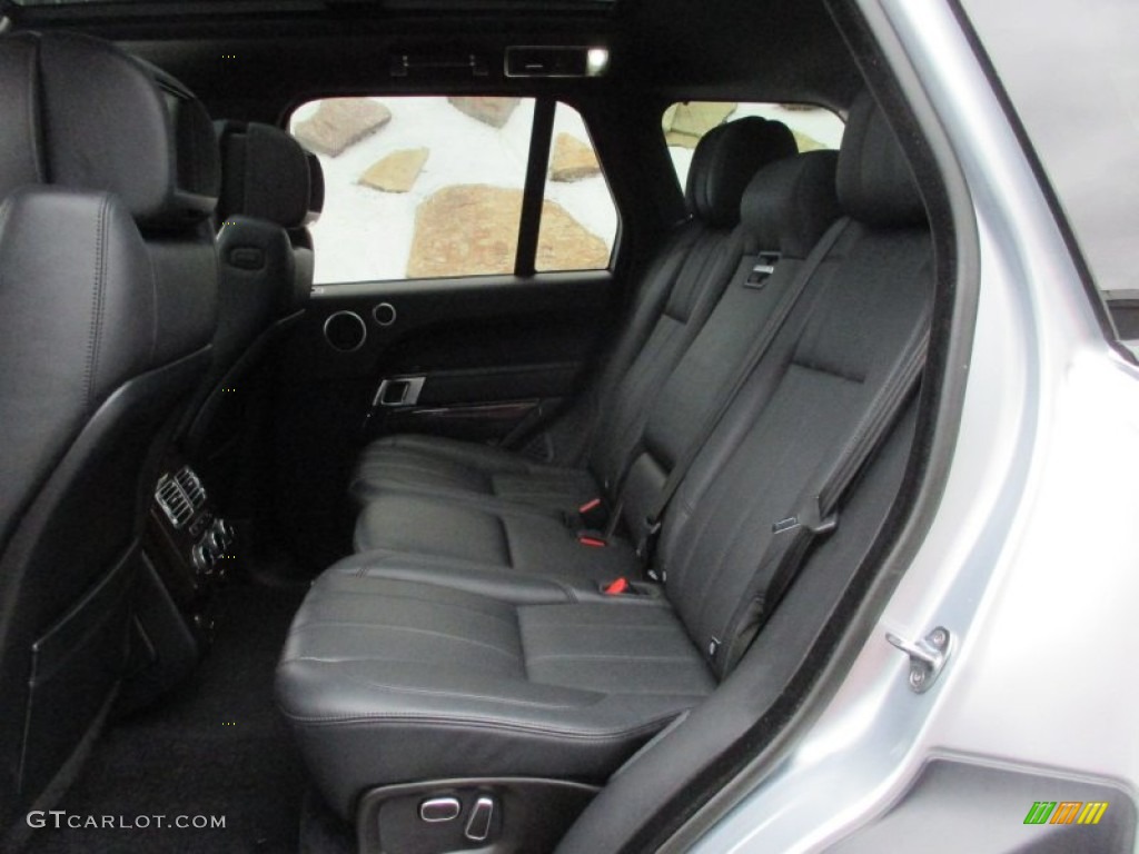 2014 Land Rover Range Rover HSE Rear Seat Photo #102269159