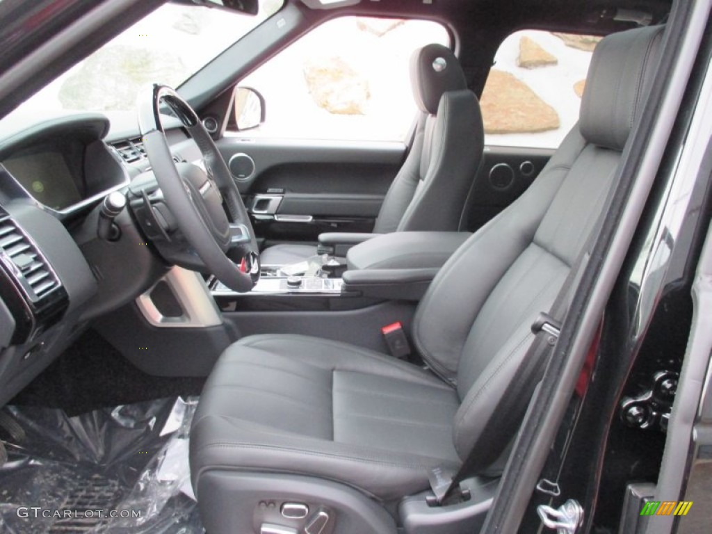 Ebony/Ebony Interior 2015 Land Rover Range Rover HSE Photo #102270641