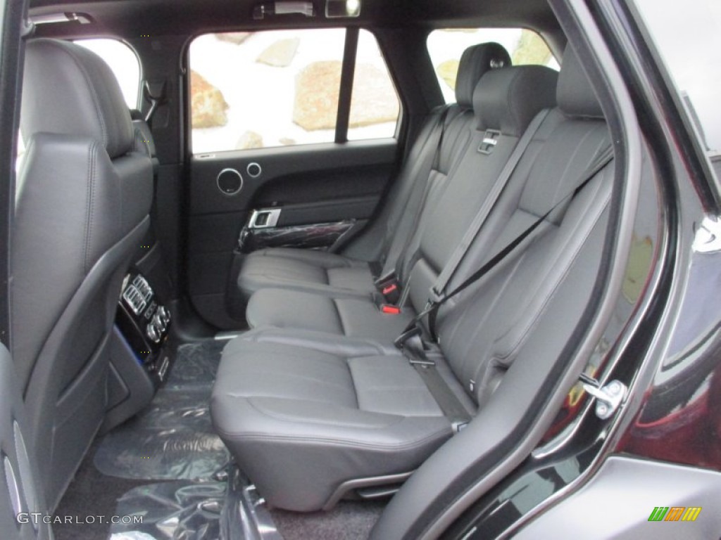 2015 Land Rover Range Rover HSE Rear Seat Photo #102270662