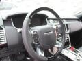 Ebony/Ebony 2015 Land Rover Range Rover HSE Steering Wheel