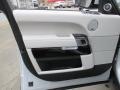 Ebony/Cirrus 2015 Land Rover Range Rover Supercharged Door Panel