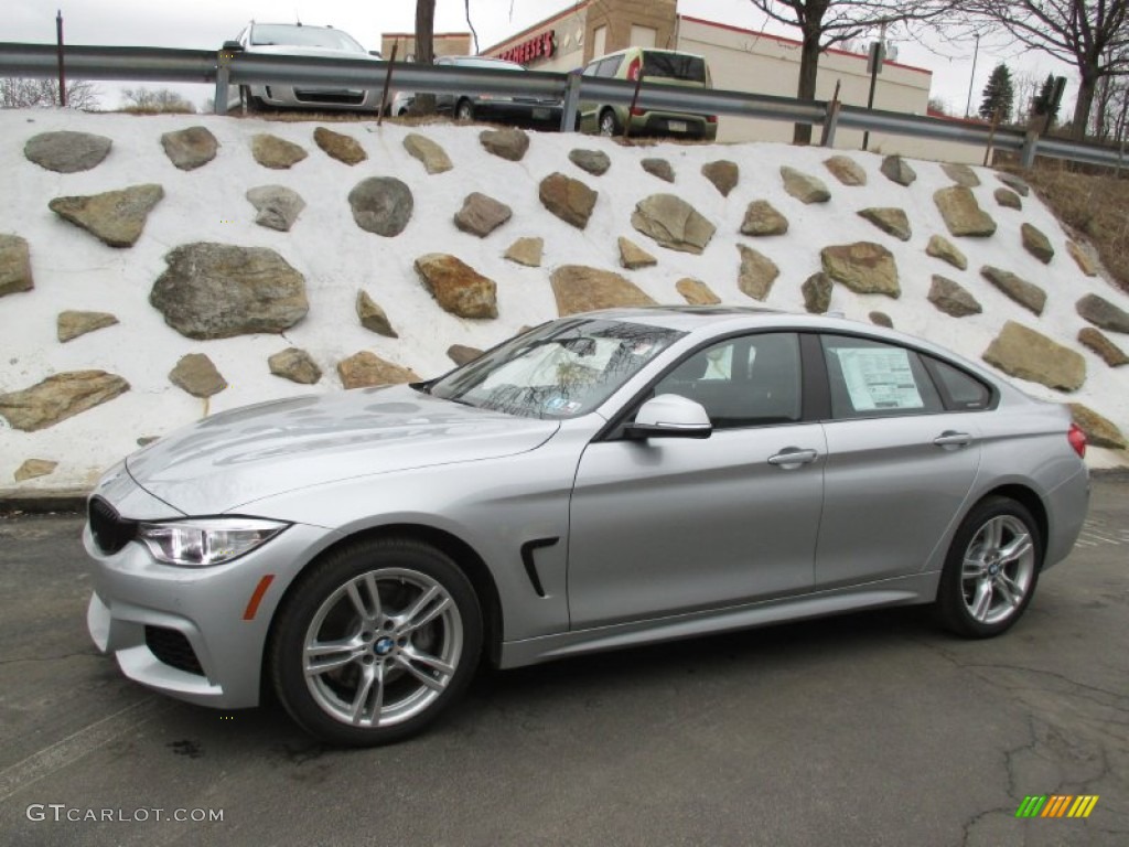 Glacier Silver Metallic 2015 BMW 4 Series 435i xDrive Gran Coupe Exterior Photo #102272108