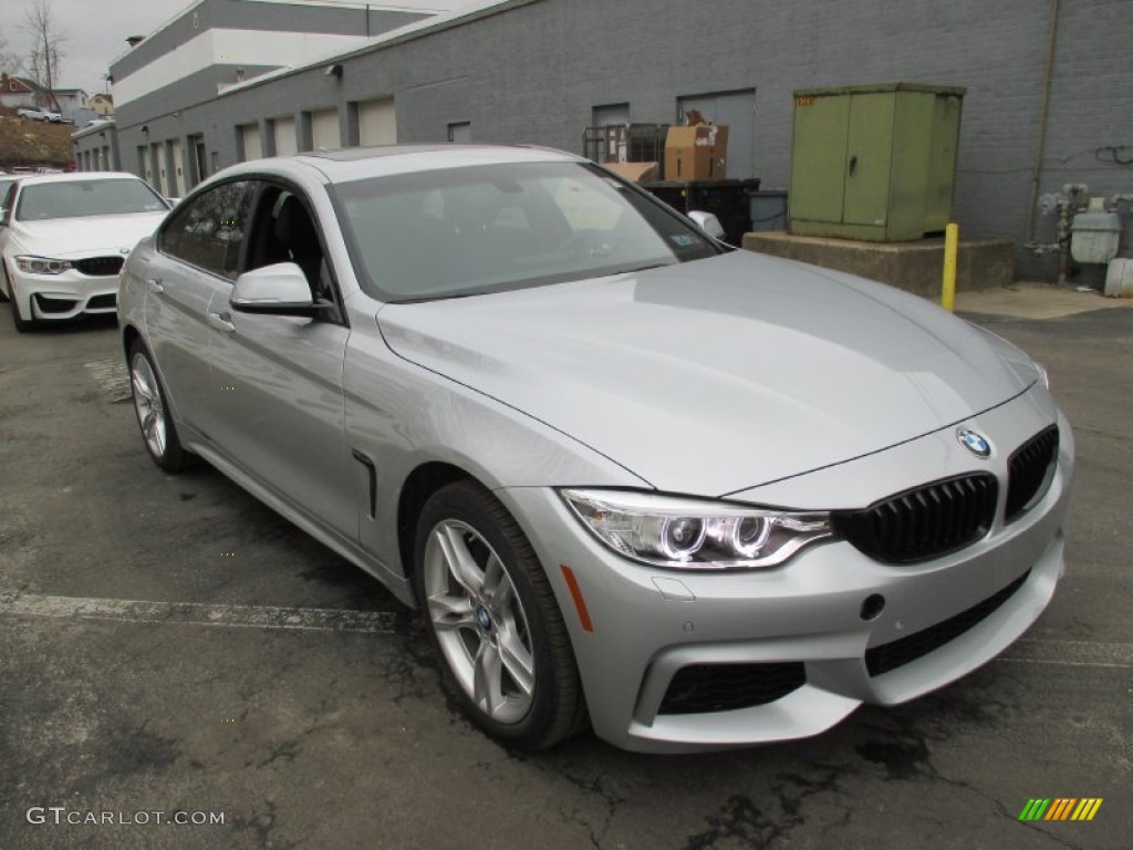 Glacier Silver Metallic 2015 BMW 4 Series 435i xDrive Gran Coupe Exterior Photo #102272234