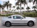 2014 Ingot Silver Ford Mustang V6 Premium Coupe  photo #5