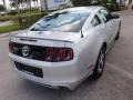 2014 Ingot Silver Ford Mustang V6 Premium Coupe  photo #6