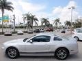 2014 Ingot Silver Ford Mustang V6 Premium Coupe  photo #12