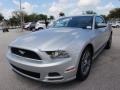 2014 Ingot Silver Ford Mustang V6 Premium Coupe  photo #14
