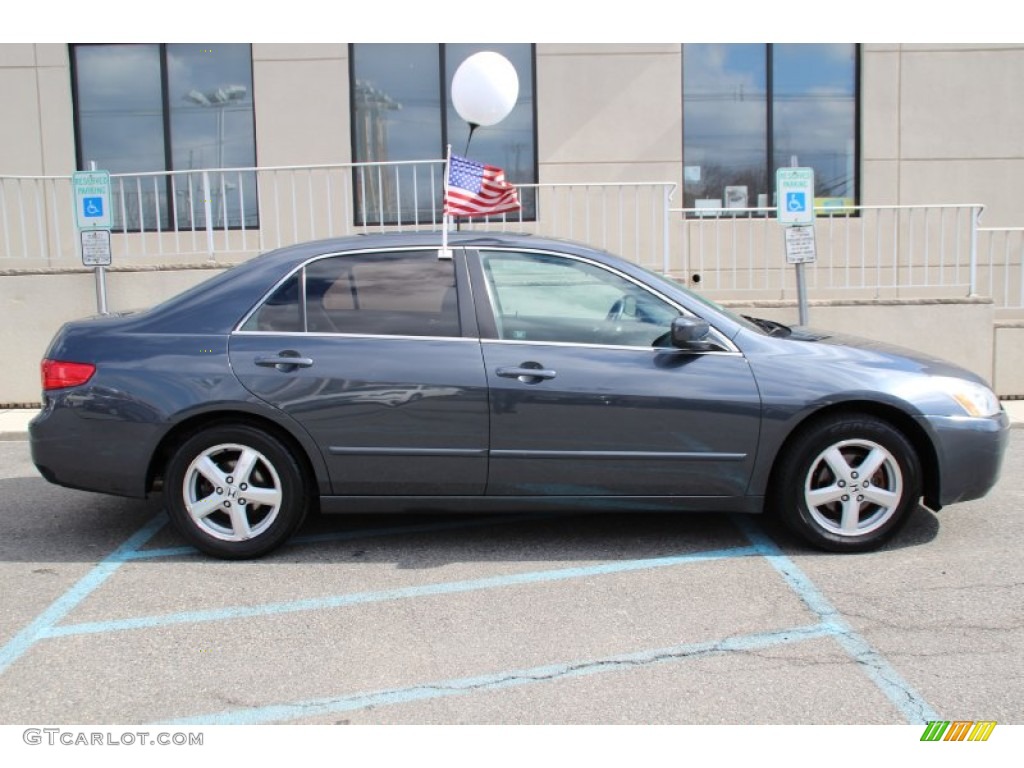 2005 Accord EX Sedan - Graphite Pearl / Gray photo #4