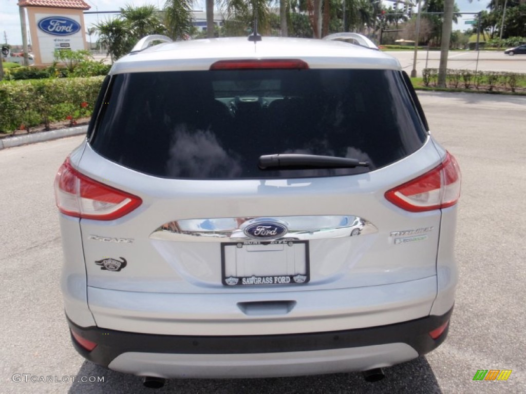 2014 Escape Titanium 1.6L EcoBoost - Ingot Silver / Medium Light Stone photo #7