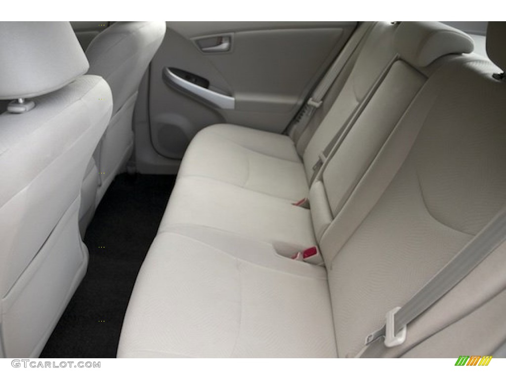 2012 Prius 3rd Gen Two Hybrid - Black / Bisque photo #4