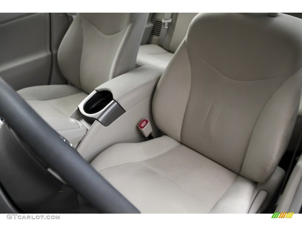 2012 Prius 3rd Gen Two Hybrid - Black / Bisque photo #12