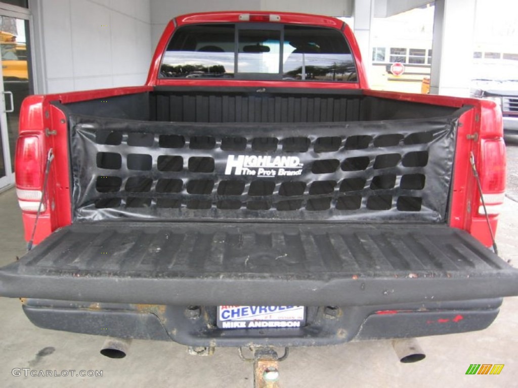 1999 Dakota Sport Extended Cab 4x4 - Metallic Red / Mist Gray photo #15