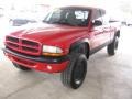 1999 Metallic Red Dodge Dakota Sport Extended Cab 4x4  photo #25
