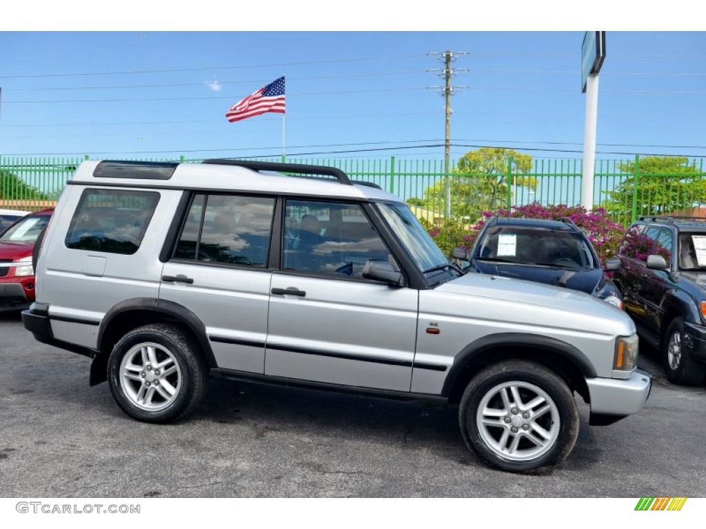 Zambezi Silver 2004 Land Rover Discovery SE Exterior Photo #102276770