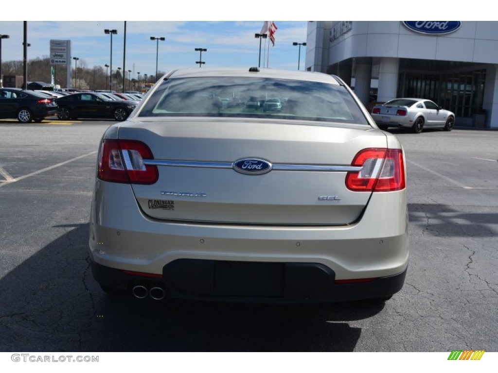 2011 Taurus SEL - Gold Leaf / Light Stone photo #4