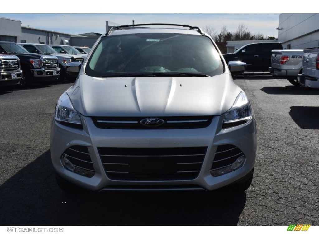 2015 Escape SE - Ingot Silver Metallic / Charcoal Black photo #4