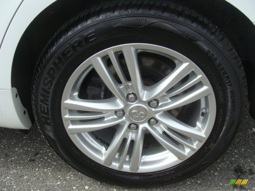 2012 Infiniti G 25 x AWD Sedan Wheel Photo #102280781