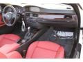 Coral Red/Black Dashboard Photo for 2012 BMW 3 Series #102280865