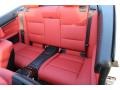 Coral Red/Black Rear Seat Photo for 2012 BMW 3 Series #102280907