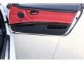 Coral Red/Black Door Panel Photo for 2012 BMW 3 Series #102280982