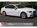 2015 Alpine White BMW 5 Series 550i Sedan  photo #1