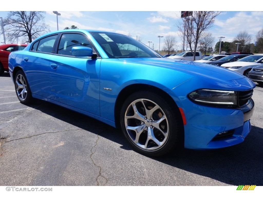 B5 Blue 2015 Dodge Charger R/T Exterior Photo #102284789