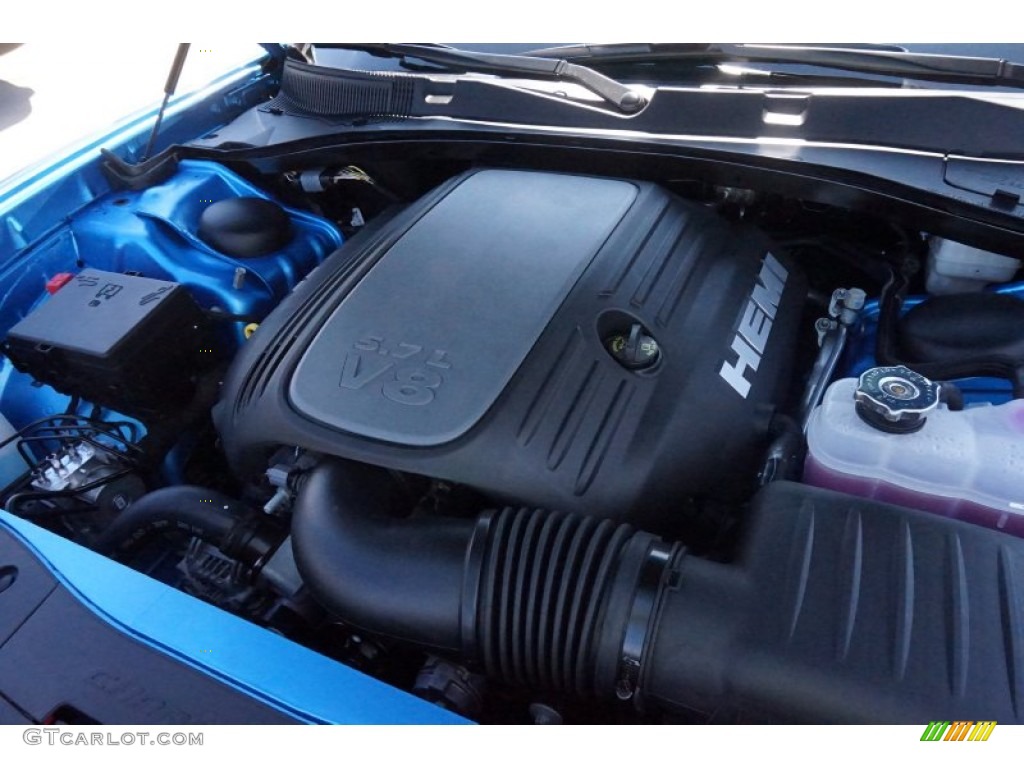 2015 Dodge Charger R/T 5.7 Liter HEMI MDS OHV 16-Valve VVT V8 Engine Photo #102284942