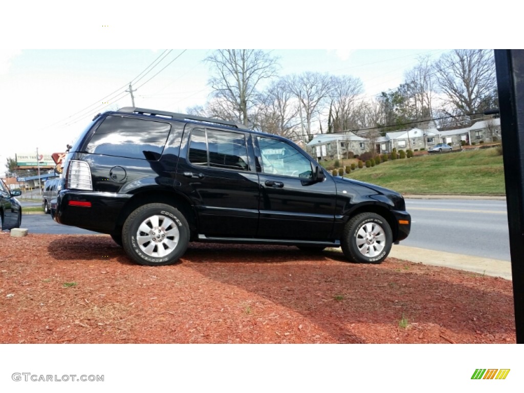 2006 Mountaineer Luxury AWD - Black / Charcoal Black photo #6
