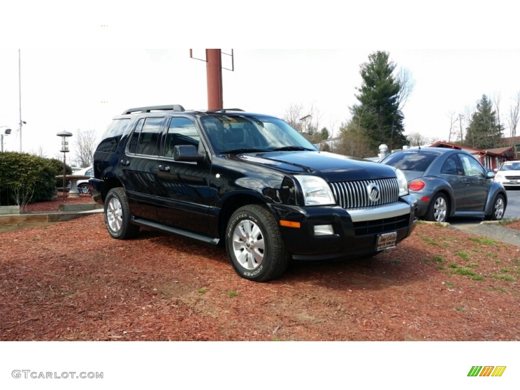 2006 Mountaineer Luxury AWD - Black / Charcoal Black photo #7