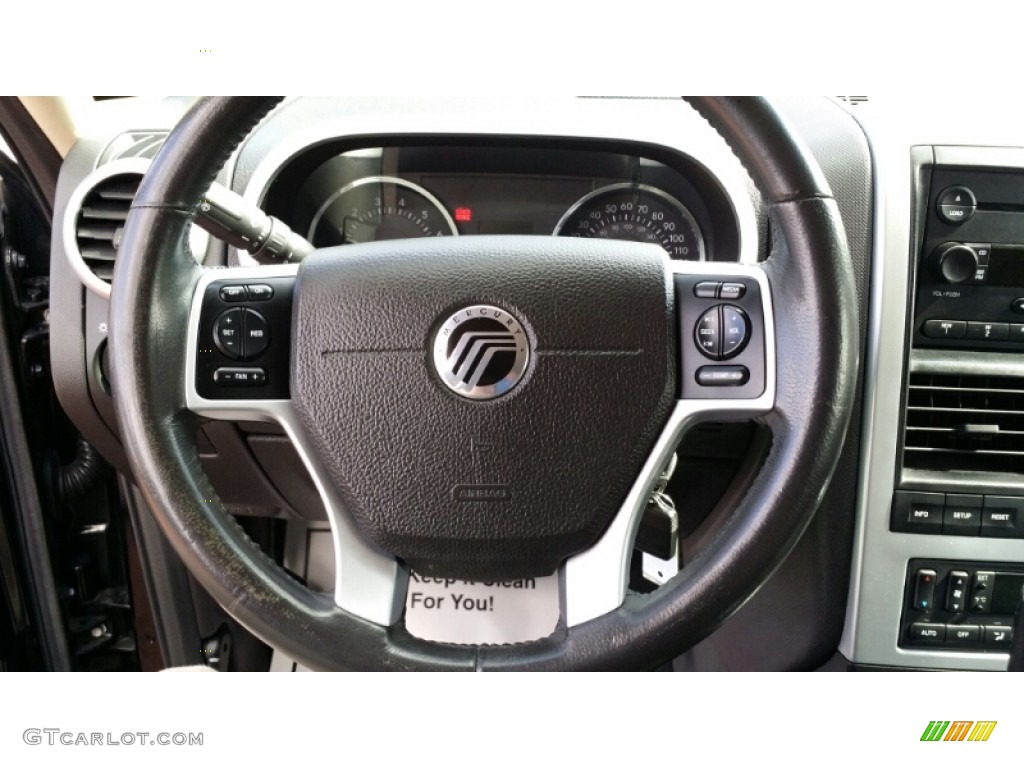 2006 Mountaineer Luxury AWD - Black / Charcoal Black photo #29