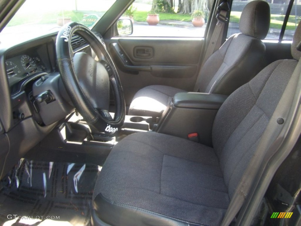 Agate Interior 1999 Jeep Cherokee Classic 4x4 Photo #102288887