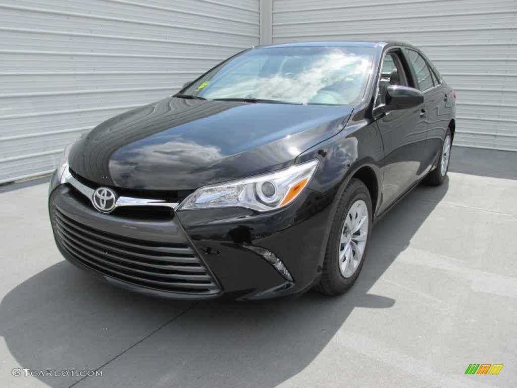 2015 Camry LE - Attitude Black Metallic / Ash photo #7