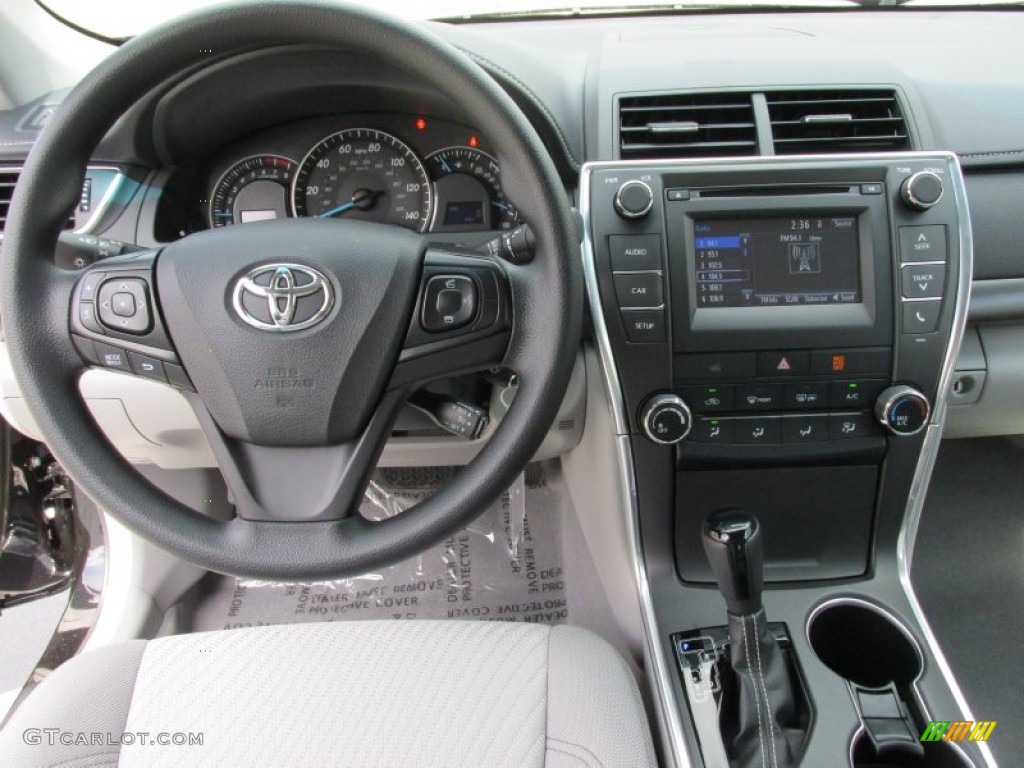 2015 Camry LE - Attitude Black Metallic / Ash photo #23