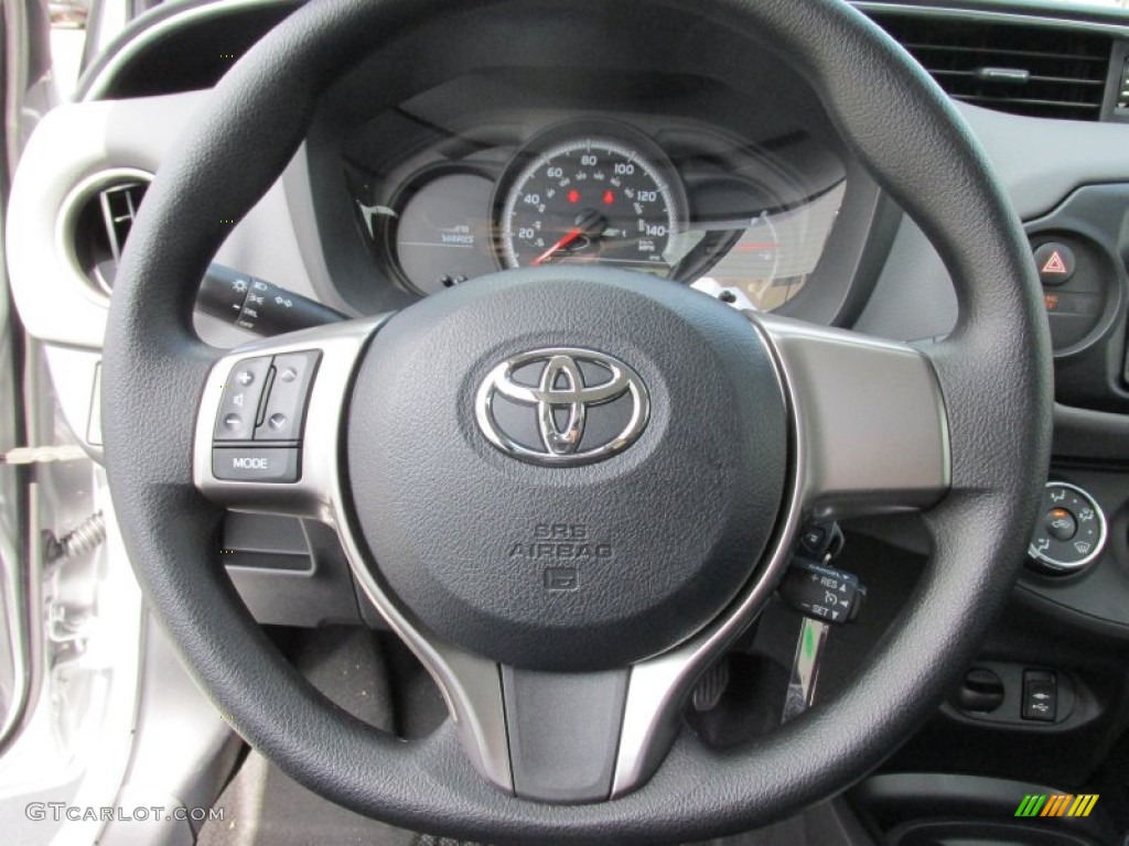 2015 Toyota Yaris 3-Door LE Steering Wheel Photos