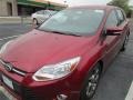 Ruby Red - Focus SE Hatchback Photo No. 2