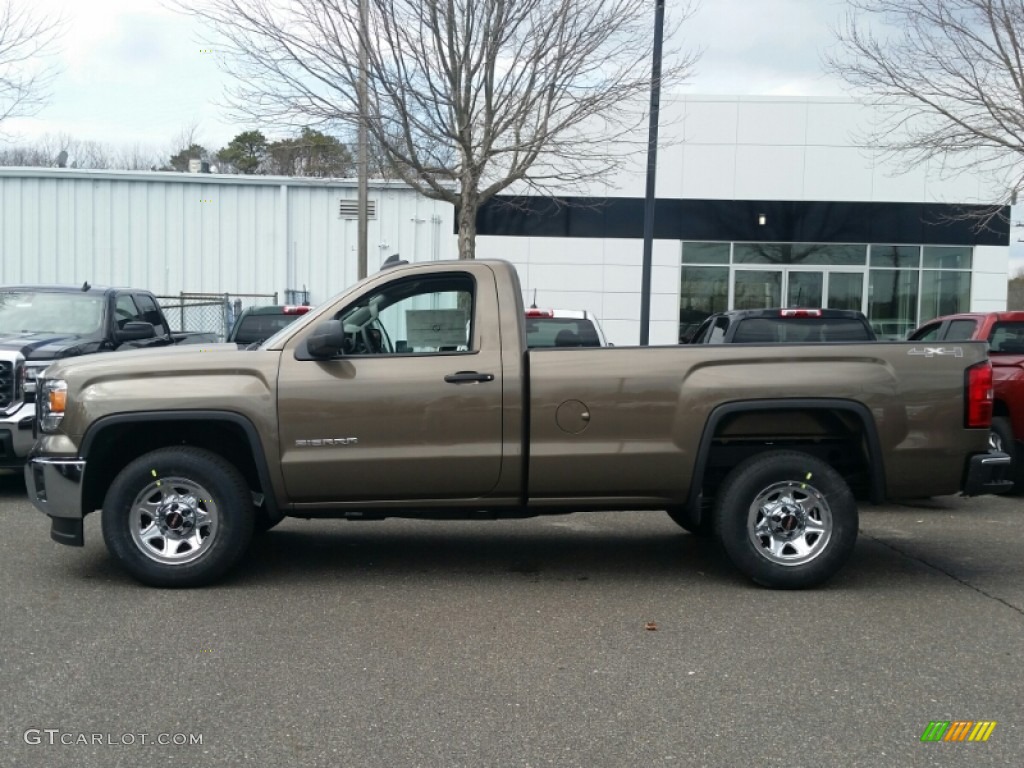 Bronze Alloy Metallic 2015 GMC Sierra 1500 Regular Cab 4x4 Exterior Photo #102292406