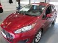 Ruby Red - Fiesta SE Sedan Photo No. 3