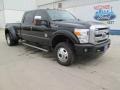 2015 Tuxedo Black Ford F350 Super Duty Lariat Crew Cab 4x4 DRW  photo #1