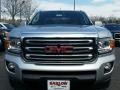 2015 Quicksilver Metallic GMC Canyon SLE Extended Cab 4x4  photo #2