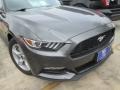 2015 Magnetic Metallic Ford Mustang V6 Coupe  photo #3