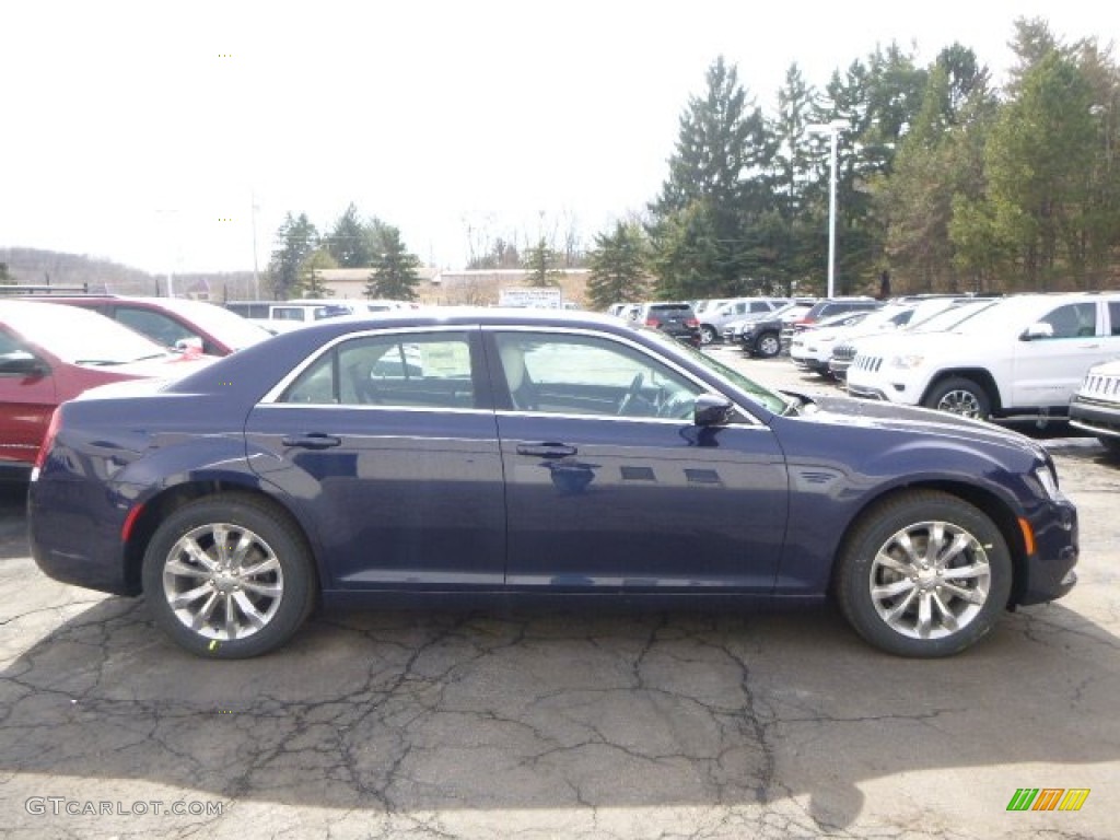2015 300 Limited AWD - Jazz Blue Pearl / Black/Linen photo #6