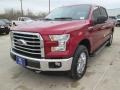 2015 Ruby Red Metallic Ford F150 XLT SuperCrew 4x4  photo #7