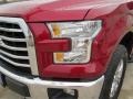 2015 Ruby Red Metallic Ford F150 XLT SuperCrew 4x4  photo #8