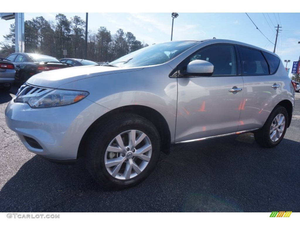 2014 Murano S - Brilliant Silver / Black photo #3