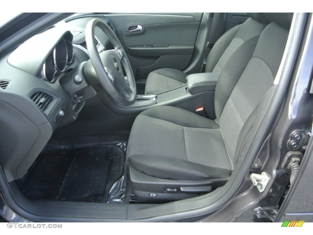 Ebony Interior 2011 Chevrolet Malibu LT Photo #102297200
