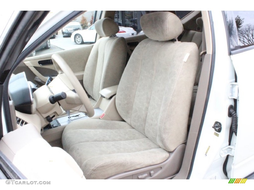 2005 Nissan Murano S Front Seat Photos