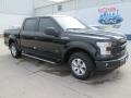 2015 Tuxedo Black Metallic Ford F150 XL SuperCrew  photo #1